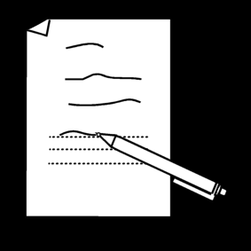 fill in the letter